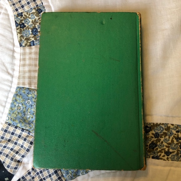 1922 VINTAGE The Bobbsey Twins At The County Fair Book Green Cover - Picture 3 of 6